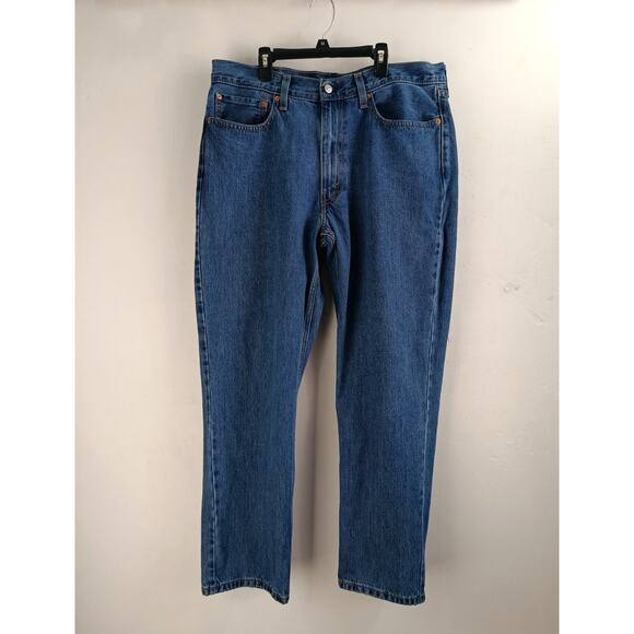 Levi's 550 Men's Relaxed Fit Jeans - Stonewash Blue Size 38 X 32 - Picture 2 of 15